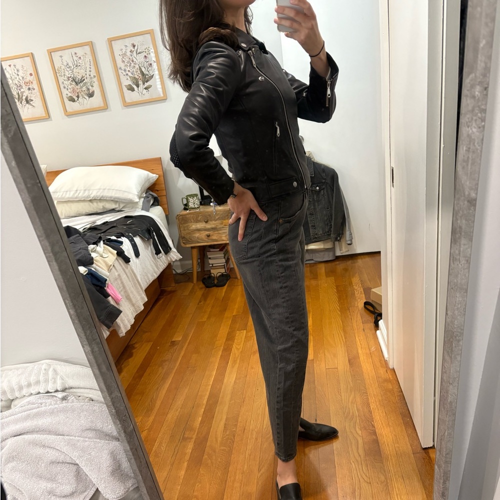 Rebecca Minkoff Black Leather Jacket - Picture 7 of 11